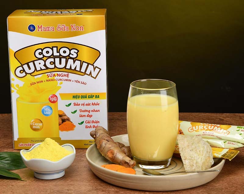 Sữa nghệ Colos Multi Curcumin thuộc tập đoàn Mama sữa non của Việt Nam