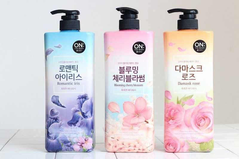 On The Body - Dòng sữa tắm nước hoa dưỡng trắng Hàn Quốc nổi tiếng tại Việt Nam