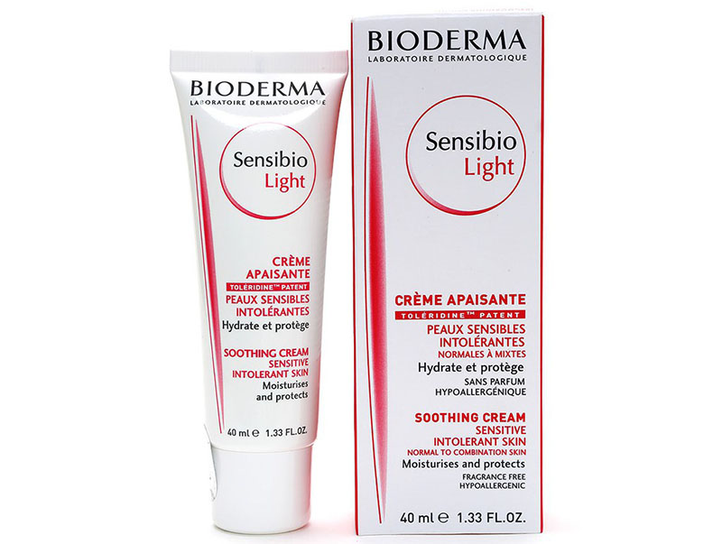 Bioderma Sensibio Light nên dùng cho da nhạy cảm 