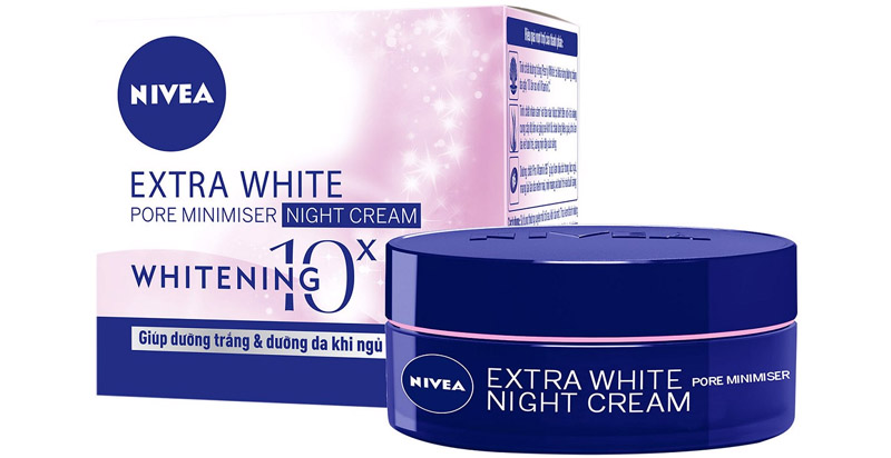 Nivea Extra White chăm sóc domain authority mịn màng và cung cấp độ ẩm chan chứa đủ