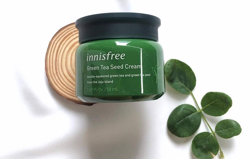 Innisfree Green Tea Seed Cream chăm sóc độ ẩm nâng cao mang lại domain authority vô ban đêm
