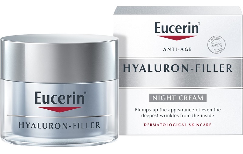  Hyaluron-Filler là dòng kem dưỡng ẩm và chống lão hóa ban đêm của Eucerin