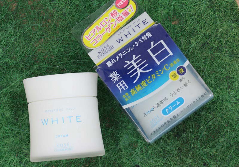 Kem dưỡng ẩm và chống lão hóa hiệu quả Kose Moisture Mild White
