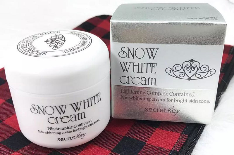 Snow White Milky Cream - Kem chăm sóc White domain authority món đồ đầu Hàn Quốc