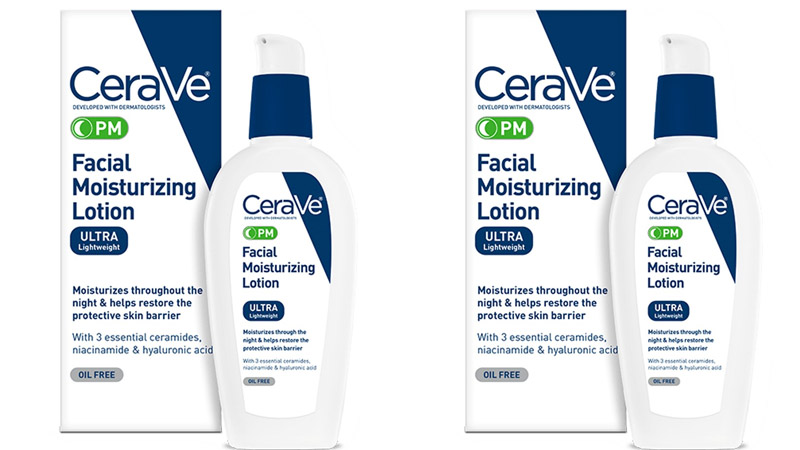 Cerave PM Facial Moisturizing Lotion cấp ẩm nhanh chóng và dưỡng da sáng mịn hơn
