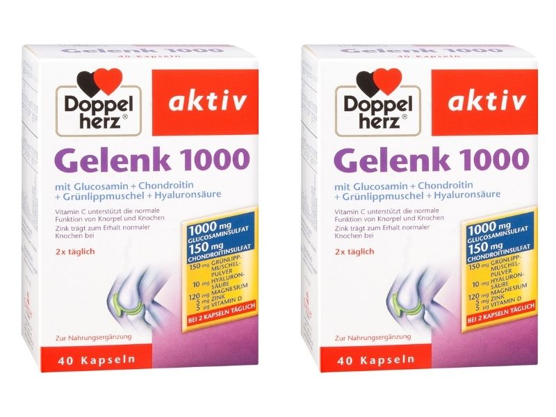Sản phẩm Doppelherz Gelenk 1000 của Đức rất được người bệnh yêu thích