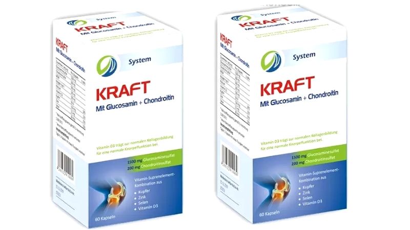 Kraft Mit Glucosamin + Chondroitin cải thiện bệnh gout hiệu quả