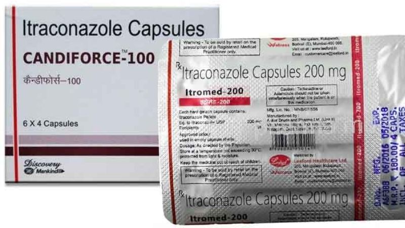 Itraconazole cũng được sử dụng khá phổ biến trong điều trị viêm âm đạo