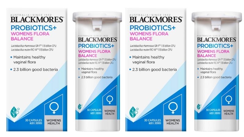 Blackmores Probiotics+ hỗ trợ cải thiện viêm âm đạo an toàn