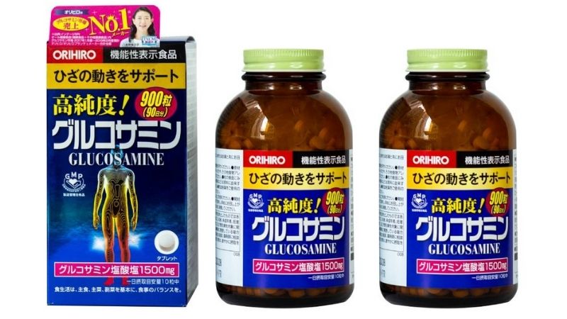Glucosamine Orihiro hỗ trợ trị thoát vị đĩa đệm của Nhật Bản