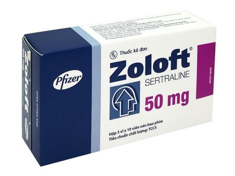 Sertraline (Zoloft) được chỉ định trong phòng ngừa đau nửa đầu