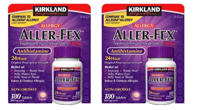 Kirkland Aller-Fex là sản phẩm hỗ trợ điều trị viêm xoang của Mỹ rất tốt