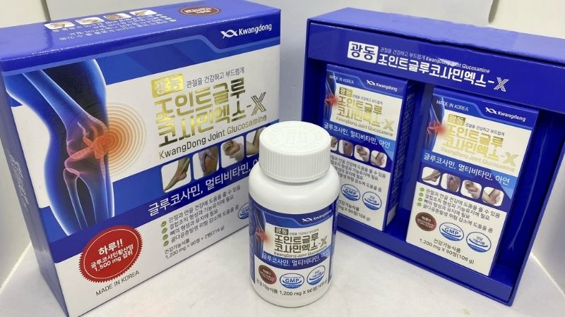 Sản phẩm thoái hóa cột sống Hàn Quốc Glucosamine Kwangdong