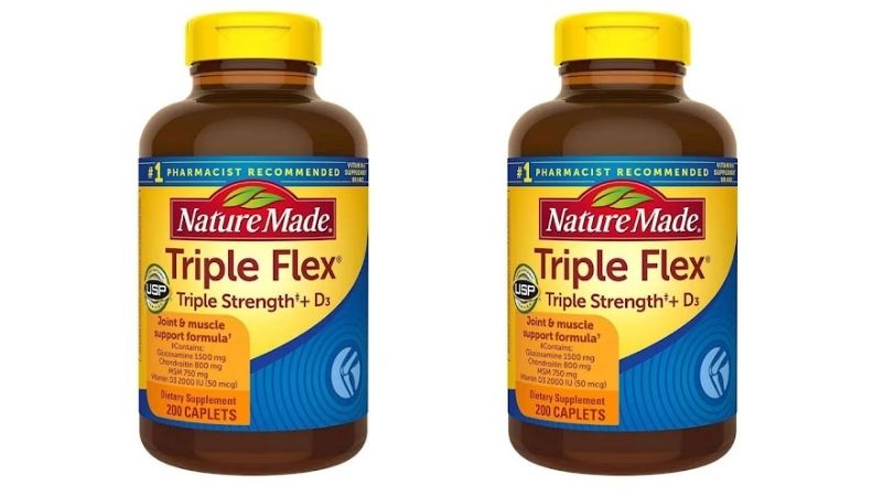 Triple Flex cung cấp nhiều thành phần có lợi cho xương khớp