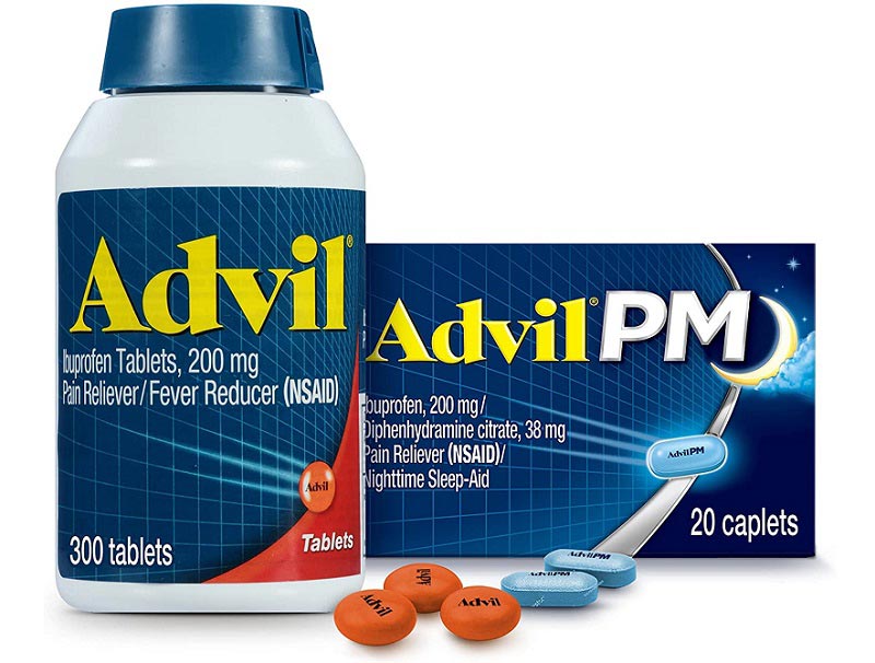 Advil - Loại thuốc trị gai cột sống của Mỹ giúp giảm đau, chống viêm nhanh chóng