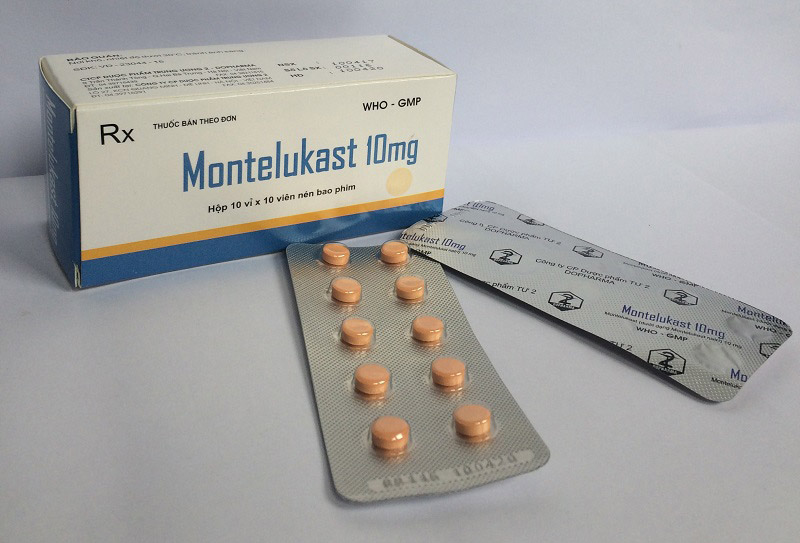 Montelukast là một biệt dược tiêu biểu cho nhóm thuốc trị viêm xoang ức chế Leukotriene