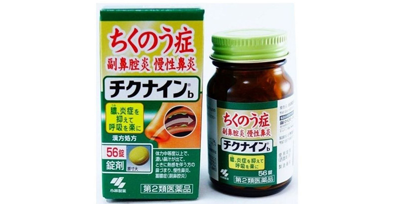 Kobayashi Chikunain là viên uống hỗ trợ chữa viêm mũi dị ứng của Nhật