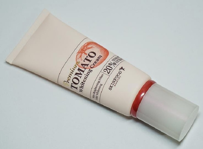 Kem trị nám tàn nhang Hàn Quốc Premium Tomato Whitening Cream Skinfood