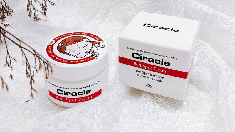 Bạn có thể tham khảo Ciracle Red Spot Cream