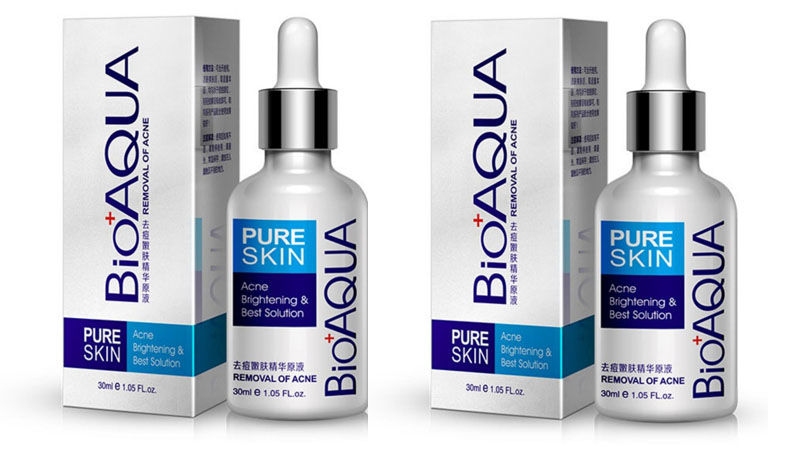 Sản phẩm Bioaqua Pure Skin mang tới hiệu quả trị mụn đầu đen rất tốt