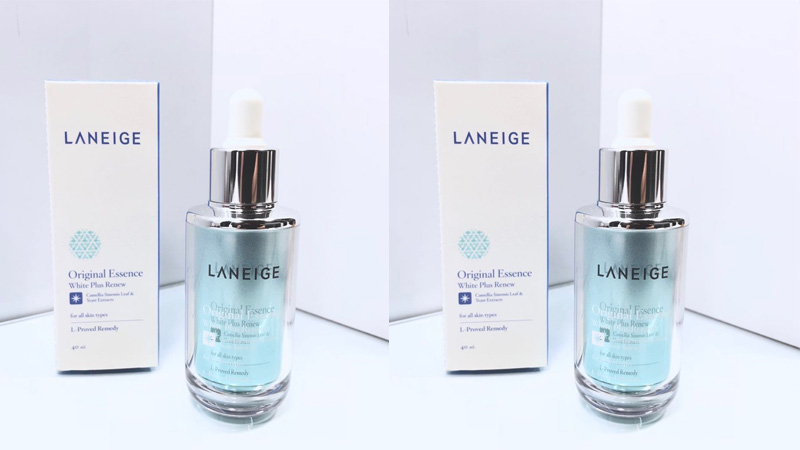 White Plus Renew Original Laneige là serum trị thâm mụn cho da khô nổi tiếng
