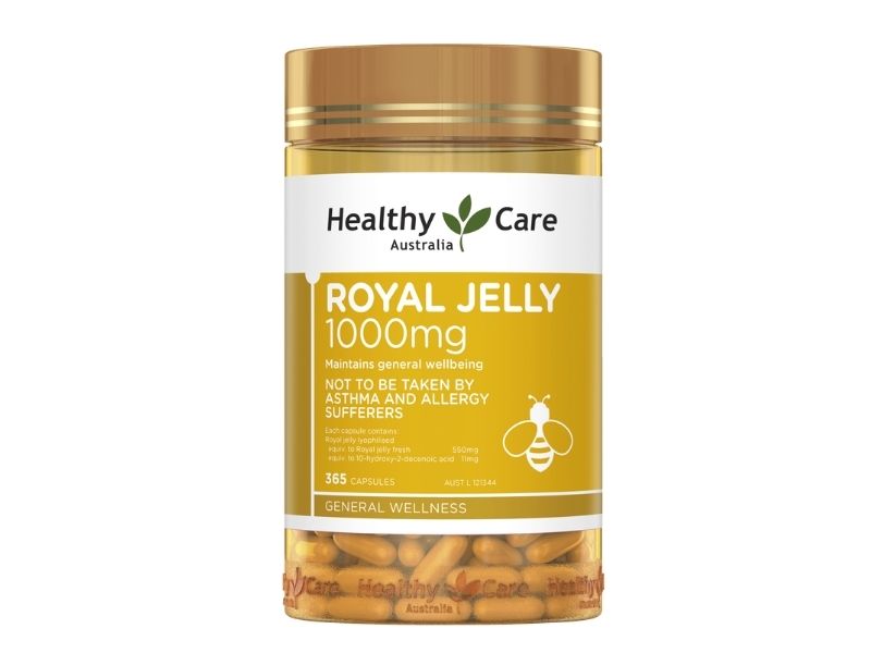 Viên tu rất đẹp domain authority Healthy Care Royal Jelly