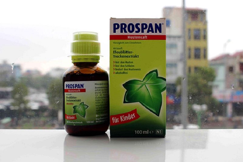 Siro Prospan giúp trẻ cải thiện đường hô hấp