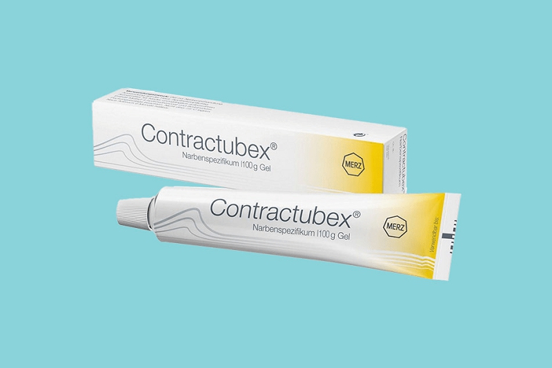 Contractubex là dòng kem trị mụn thâm được bán ở quầy tân dược