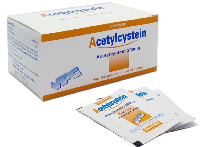Acetylcystein là câu trả lời cho câu hỏi khó thở uống thuốc gì