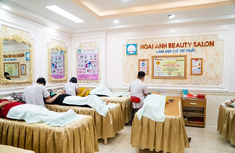 Hoài Anh Beauty Salon là một trong những spa trị thâm mụn uy tín tại TP.HCM