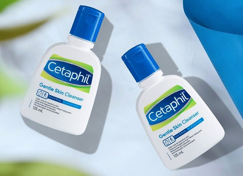 Sữa rửa mặt Cetaphil Gentle Skin Cleanser trị mụn cho da nhạy cảm