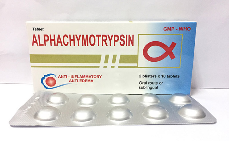 Alpha Chymotrypsin là thuốc chữa viêm lợi chảy máu chân răng phổ biến