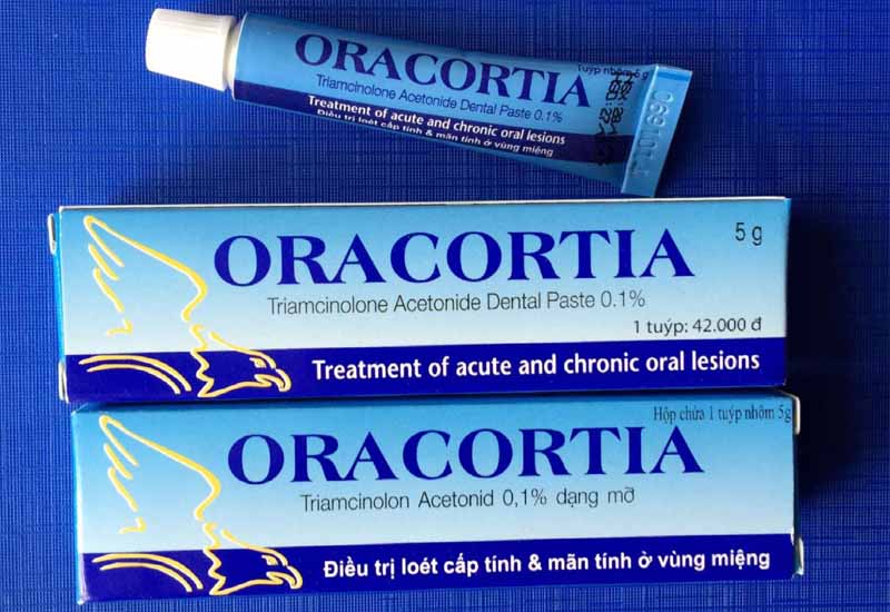 Sản phẩm giảm nhiệt miệng Oracortia của Thái Lan