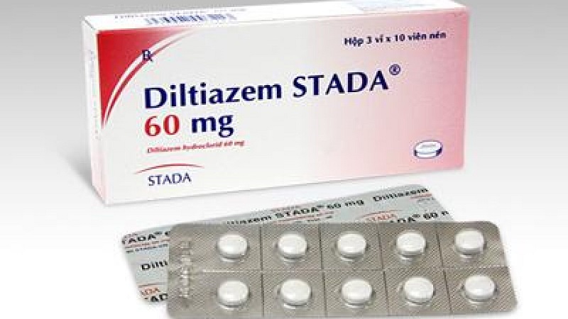Tức ngực uống thuốc gì? Uống Diltiazem