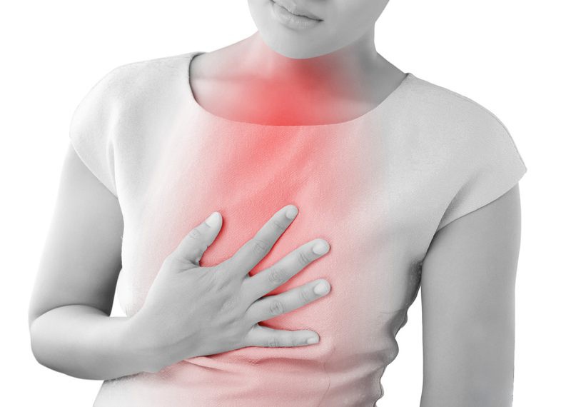 Trào ngược dạ dày là một trong những nguyên nhân gây bệnh khó chịu ở ngực