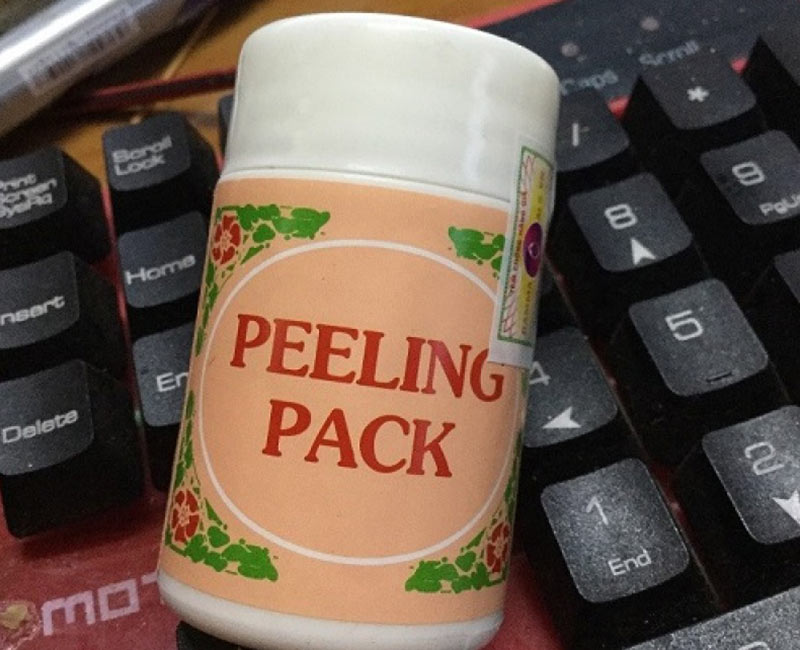 Không những lột mụn, Peeling Pack còn giúp loại bỏ tế bào chết