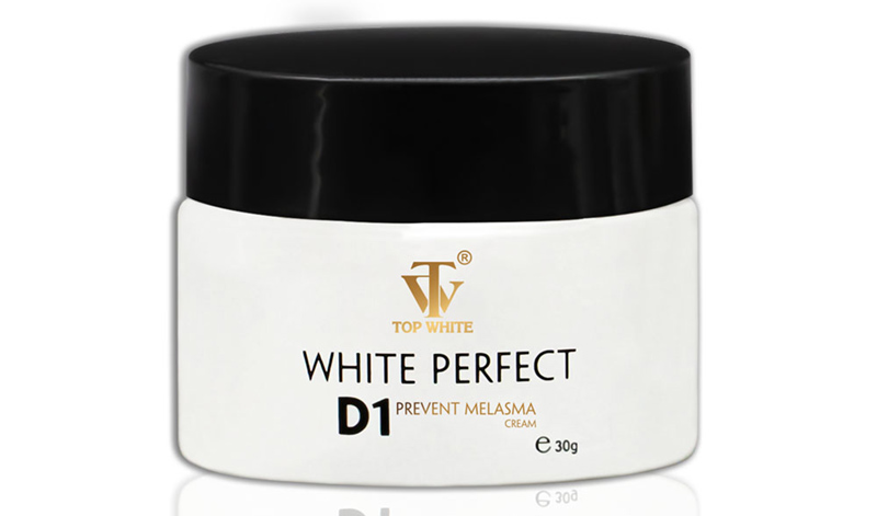 Top White Perfect D1 trị nám với liệu trình 10 ngày sử dụng