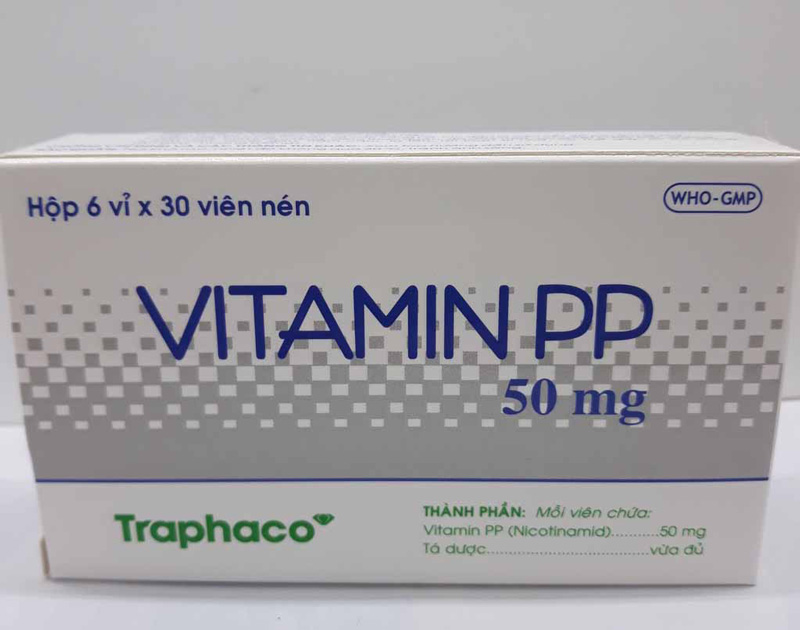 Nhiệt miệng nên uống vitamin gì? Traphaco vitamin PP 50mg