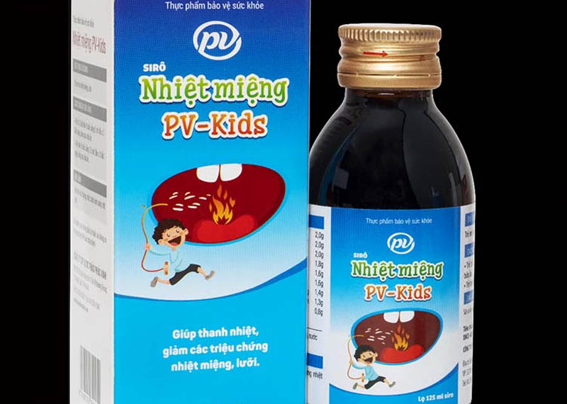 PV Kids là sản phẩm của Công ty Cổ phần Dược phẩm Phúc Vinh