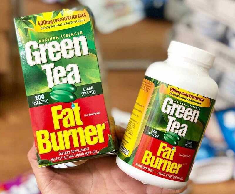 Green Tea Fat Burner đánh bay mỡ bụng