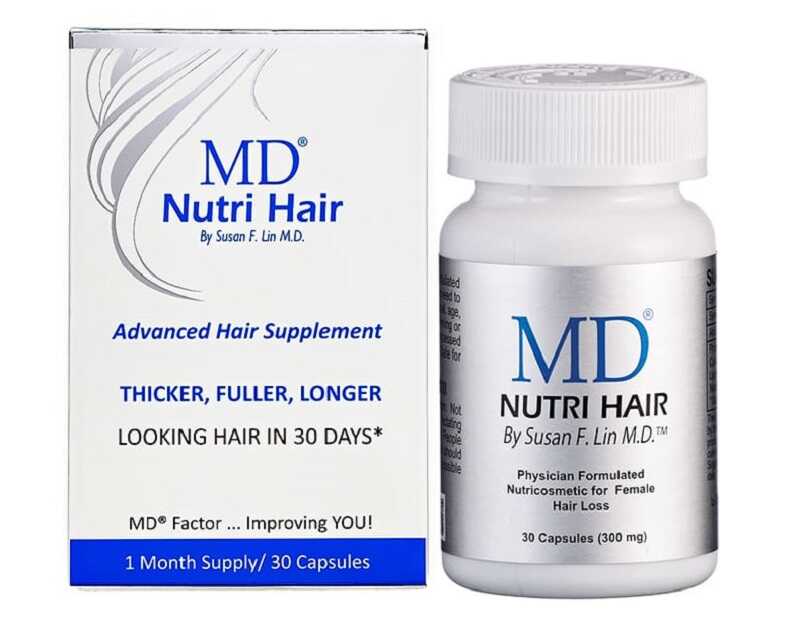 Viȇո uống MD Nutri Hair kίch thίch mọc tόc