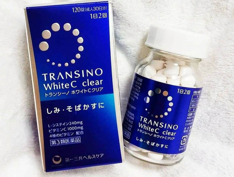 Transino White C Clear Nhật Bản an toàn và hiệu quả cho người dùng