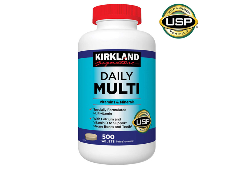 Kirkland Multivitamin 500 viên chuyên dùng cho người dưới 50 tuổi