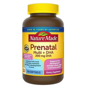 Vitamin Cho Bà Bầu Nature Made Prenatal Multi DHA