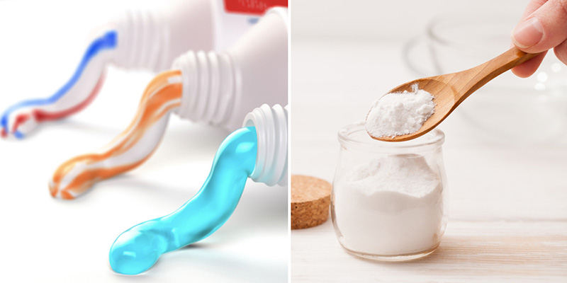 Kết hợp muối nở và kem đánh răng giúp xử lý hôi miệng rất tốt