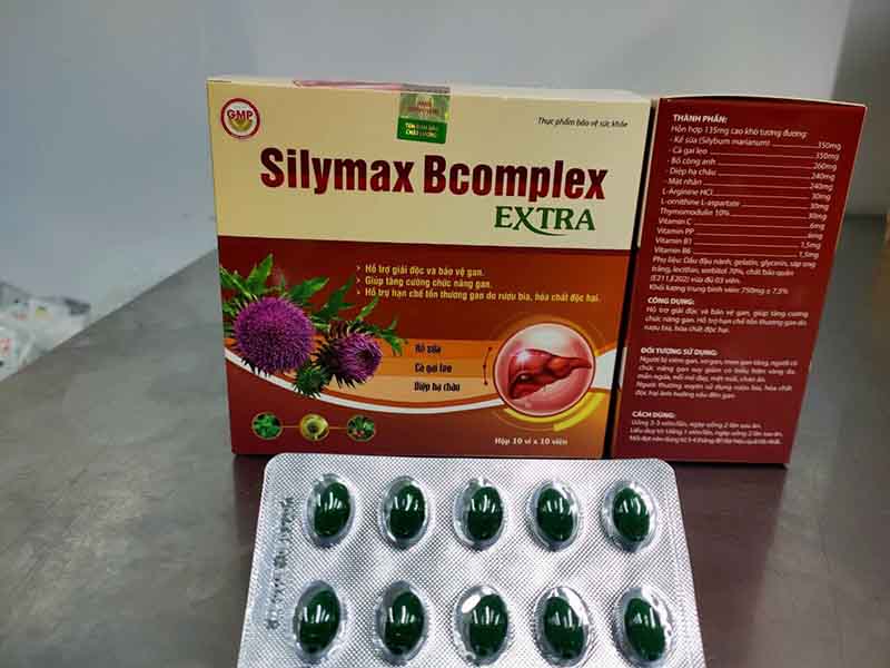 Viên uống mát gan Silymax Complex