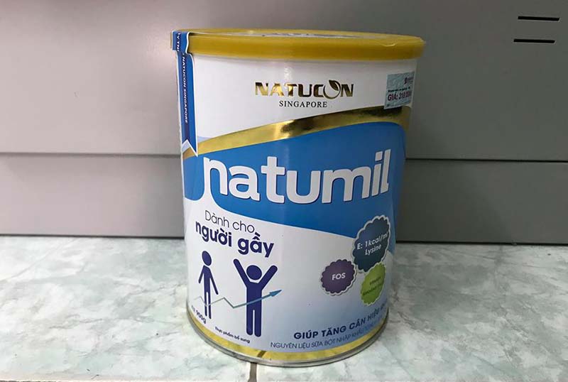 Sữa tăng cân cho người gầy trên 18 tuổi Natumil