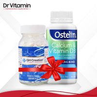 Combo Phát Triển Chiều Cao Tuổi Dậy Thì GH Creation EX + Ostelin Calcium & Vitamin D3