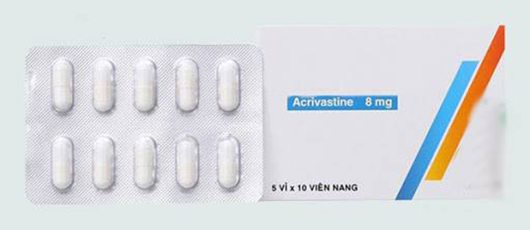 Acrivastine là thuốc trị mề đay được sử dụng khá phổ biến trong y tế