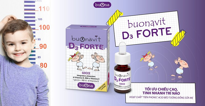 Buonavit D3 Forte bổ não cho trẻ
